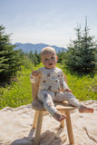 Bamboo Zip Pajamas | Santa Teddy