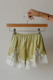 Girl's Satin Shorts | Prickly Pear