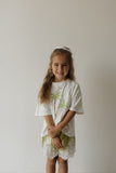 Girl's Satin Shorts | Prickly Pear