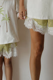 Women's Satin Shorts | Prickly Pear