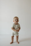 Shortie Bamboo Zip | Palm
