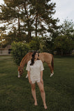 Women's Bamboo Short Set | Wild Horses