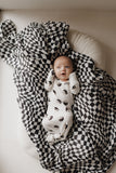 Bamboo Knotted Gown | Black & White Yin-Yang