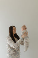 Bamboo Zip Pajamas | Camo