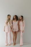 Short Sleeve Women's Bamboo Pajamas | Cherry Orchard