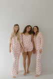 Short Sleeve Women's Bamboo Pajamas | Cherry Orchard
