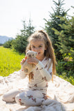 Bamboo Two Piece Pajamas | Santa Teddy