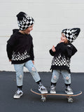 Checker Flame Beanie
