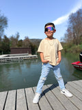 Neon frameless sports sunnies 7+