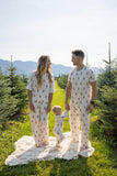 Men's Short Sleeve Pajamas | Santa Teddy