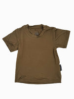 Olive bamboo tee
