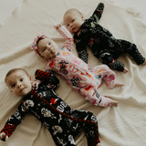 Bike Life Zip Up Pajamas