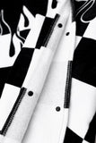 Checker Flame Hooded Towel