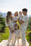 Men's Short Sleeve Pajamas | Santa Teddy