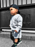 Grey Acid Wash Sweatshirt