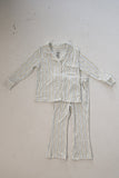 Girl’s Bamboo Button Up Lounge Set | Dainty Vines