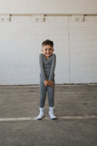 Bamboo Two Piece Pajamas | Black Gingham