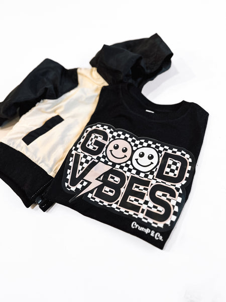 Good Vibes | Black T-shirt