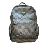 Black + Gray Check Bolt Full Size Backpack