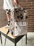 Beige Rad Vibes Full Size Backpack