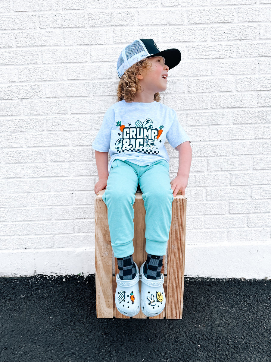 Black + Gray Checker – Kickin it up Socks