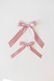 Hair Bow Clip | Satin