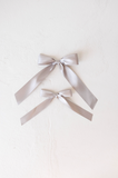 Hair Bow Clip | Satin
