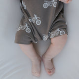 French Terry Romper | Dirt Bike