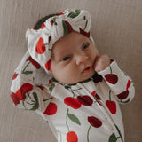 Bamboo Head Wrap | Cherry