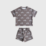 French Terry Short Set | Dirt Bike