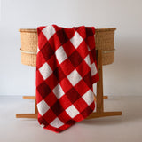 Plush Blanket | Scarlet Gingham