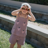 Girl's Knit Short Set | Matilda