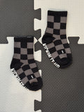 Black + Gray Checker