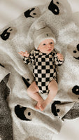 Plush Blanket | Black & White Yin Yang