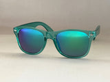 Mirrored translucent wayfarers