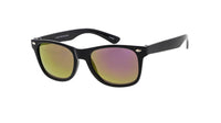 Black mirrored wayfarers