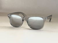 Mirrored translucent wayfarers