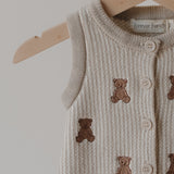 Knit Romper | Teddy
