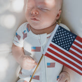 Shortie Bamboo Zip | Americana Ribbed