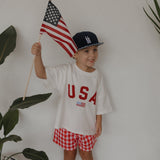 Child Cotton Tee | USA