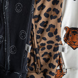 Bamboo Zip Pajamas | Leopard