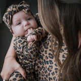 Bamboo Zip Pajamas | Leopard