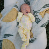 Bamboo Zip Pajamas | Citron